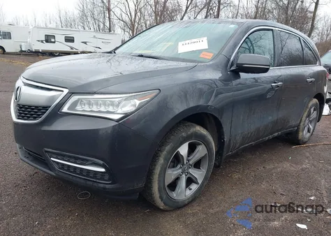 2014 Acura Mdx z USA, uszkodzony, nr VIN 5FRYD4H20EB003086